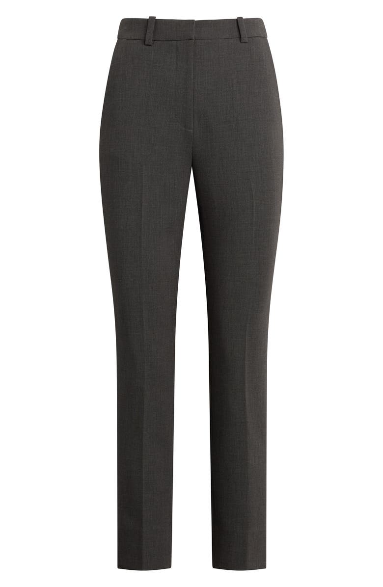 Favorite Daughter The Favorite High Waist Ankle Cigarette Pants, Alternate, color, Grey Suiting