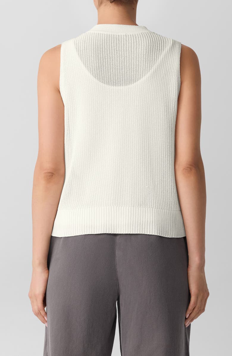 Eileen Fisher Organic Cotton & Silk Sweater Vest, Alternate, color, 