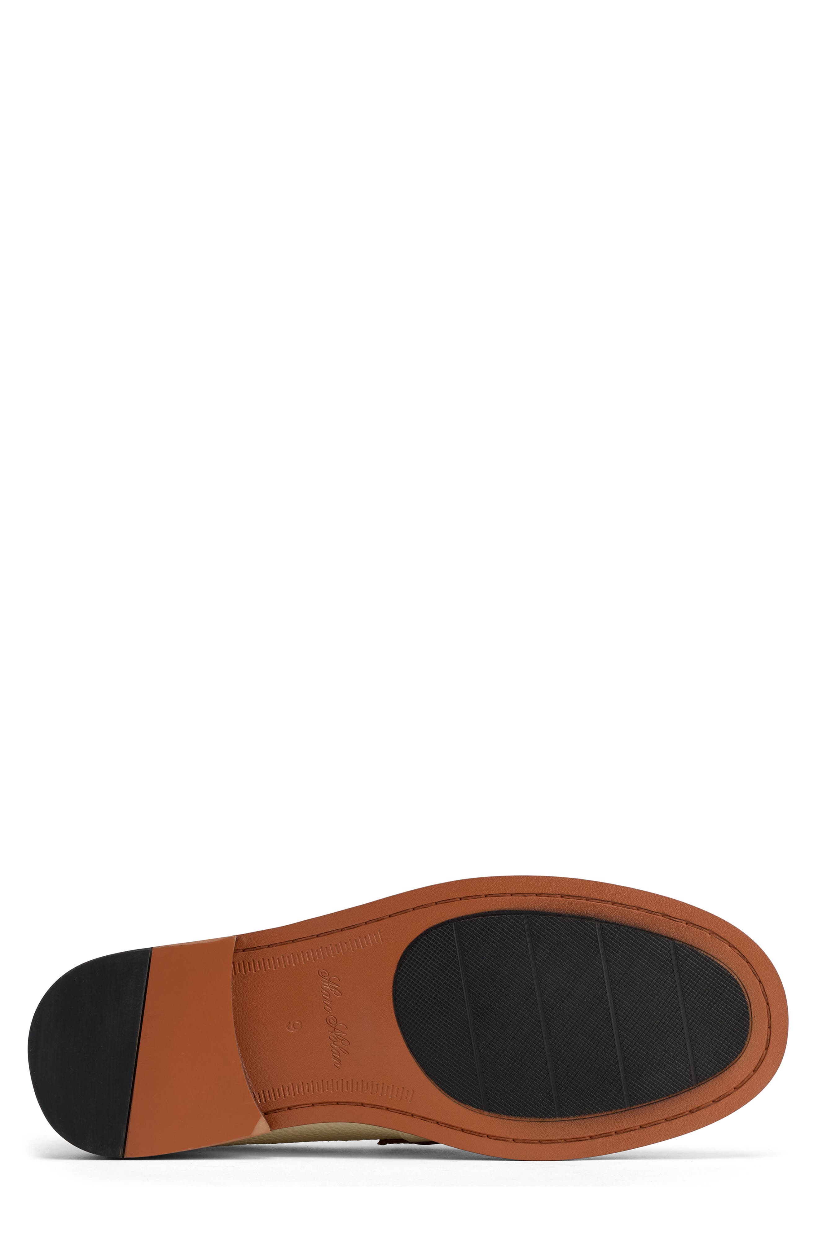 MARC NOLAN Calum Mesh Penny Loafer, Alternate, color, Cream