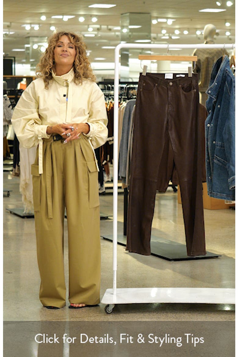 Dojo Coated Flare Pants video