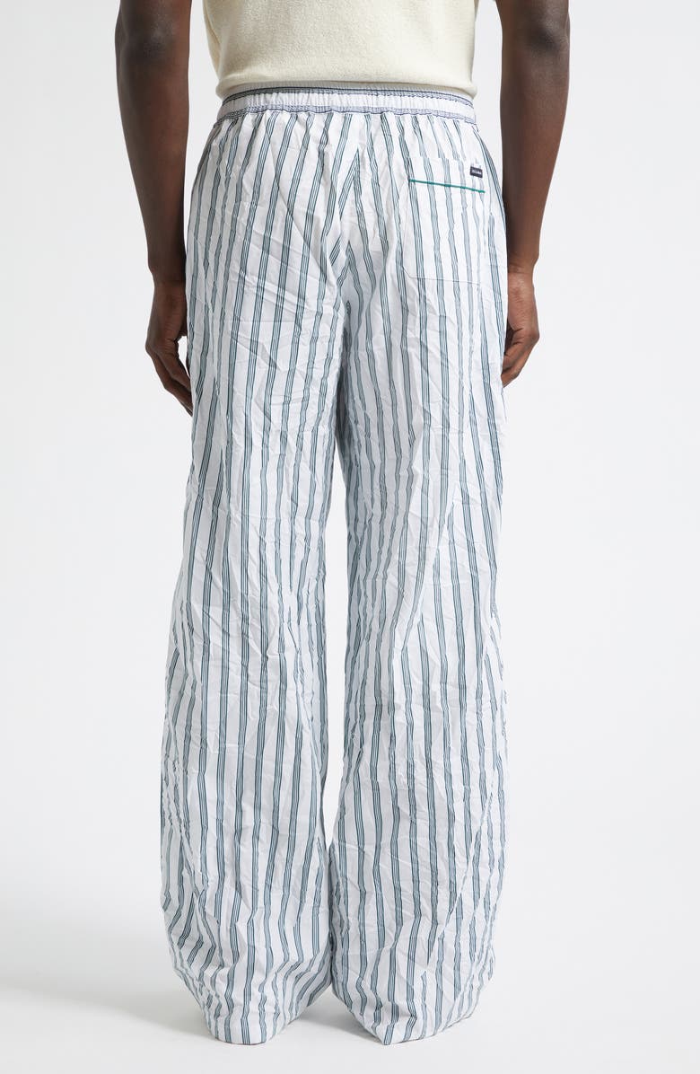 Dolce&Gabbana Stripe Crinkled Poplin PJ Pants, Alternate, color, S8051 Rigato