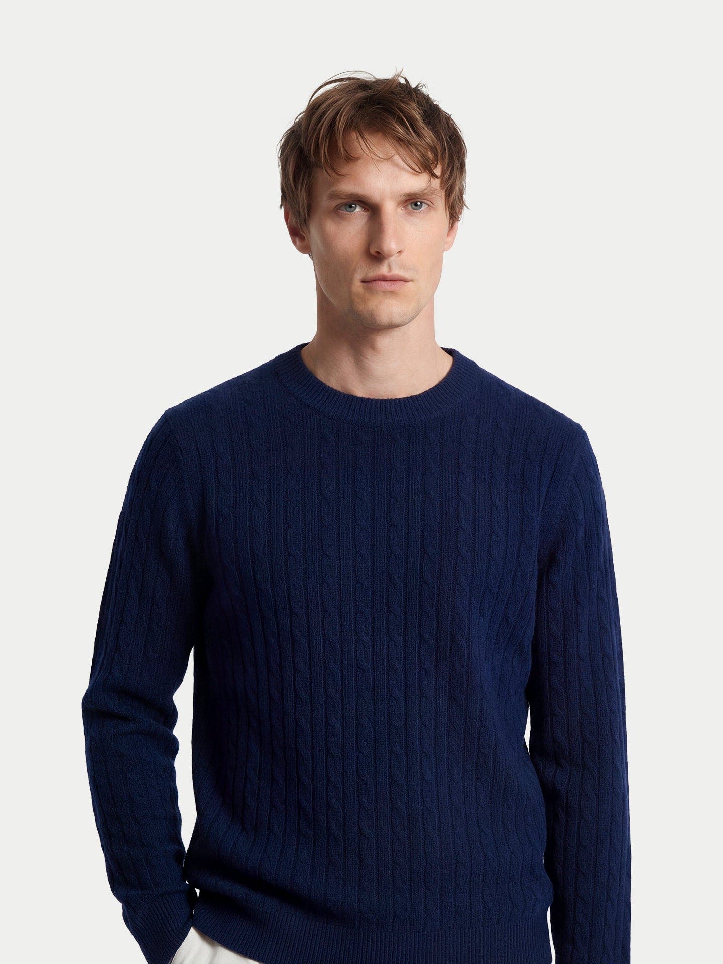Cashmere Cable-Knit Sweater - image 2