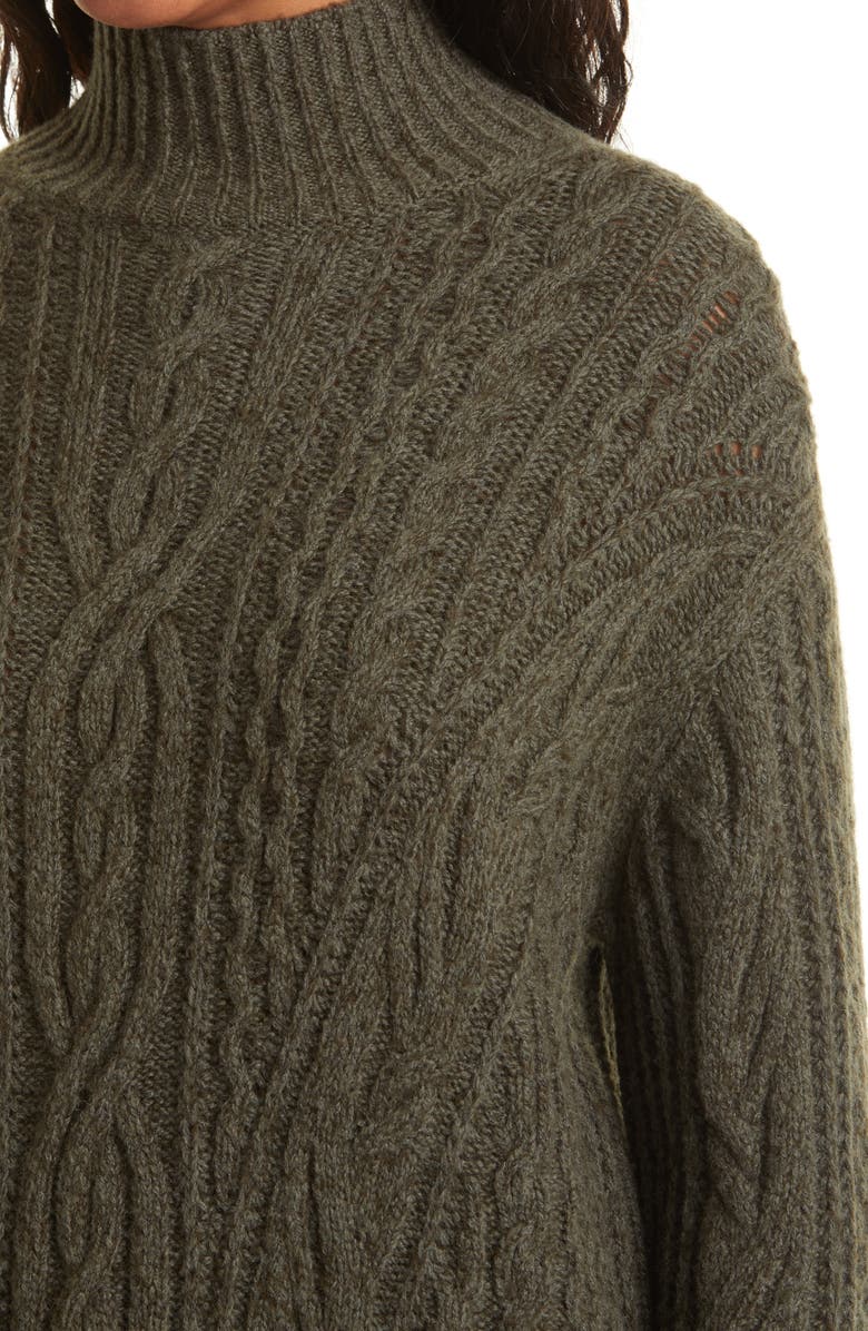 Vince Cable Extrafine Merino Wool Blend Mock Neck Sweater, Alternate, color,