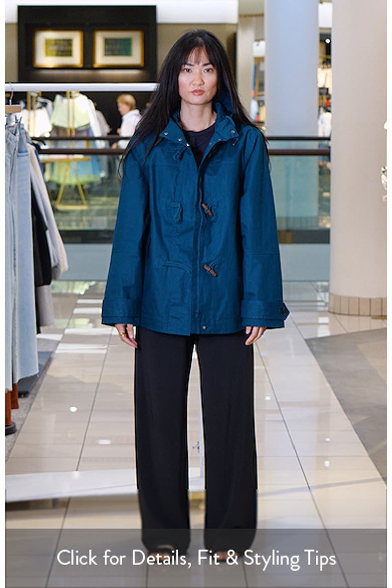 Sea Drift Waterproof Hooded Linen & Cotton Rain Coat video