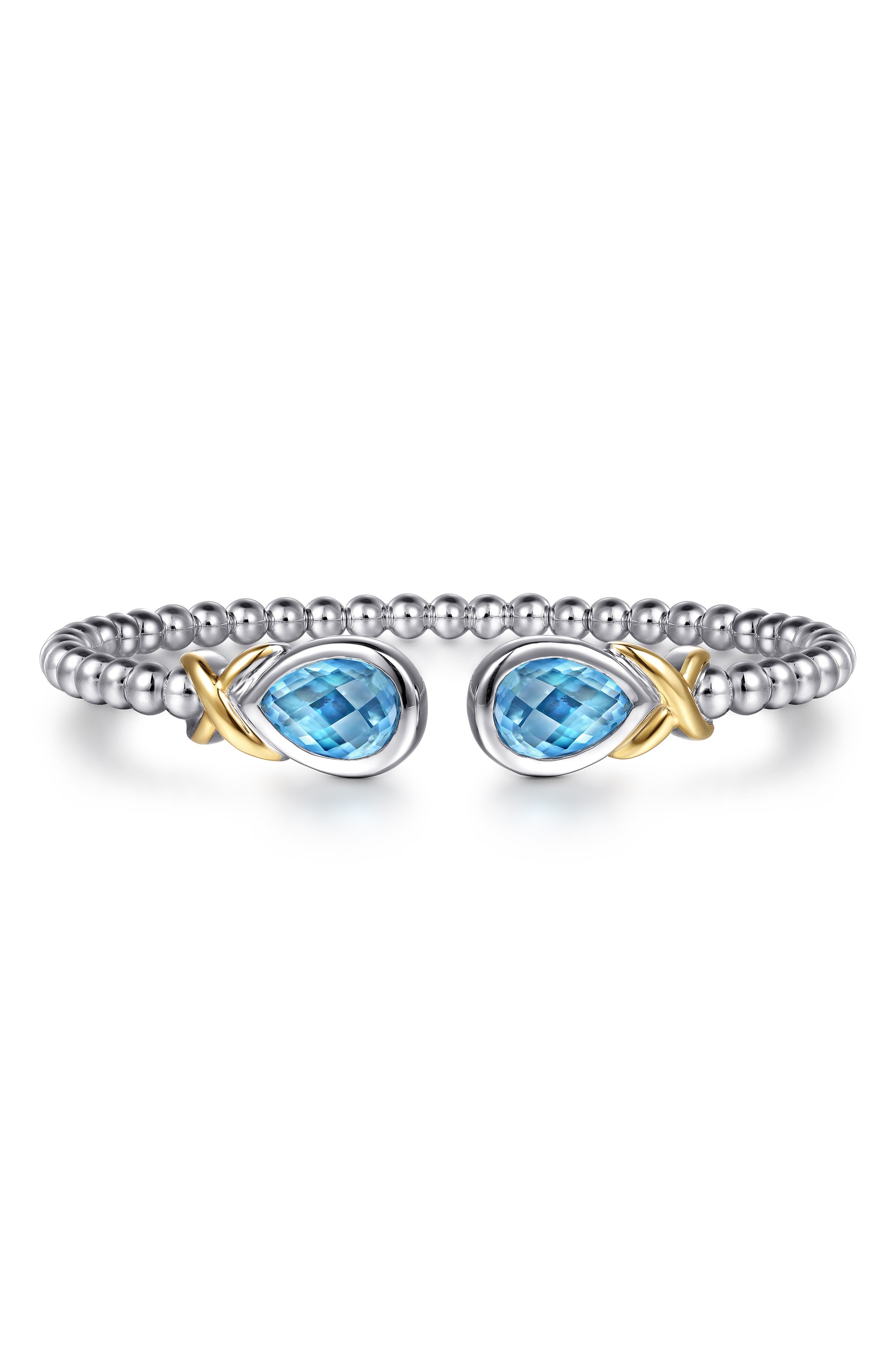 selected SILVER/ 14K YELLOW GOLD