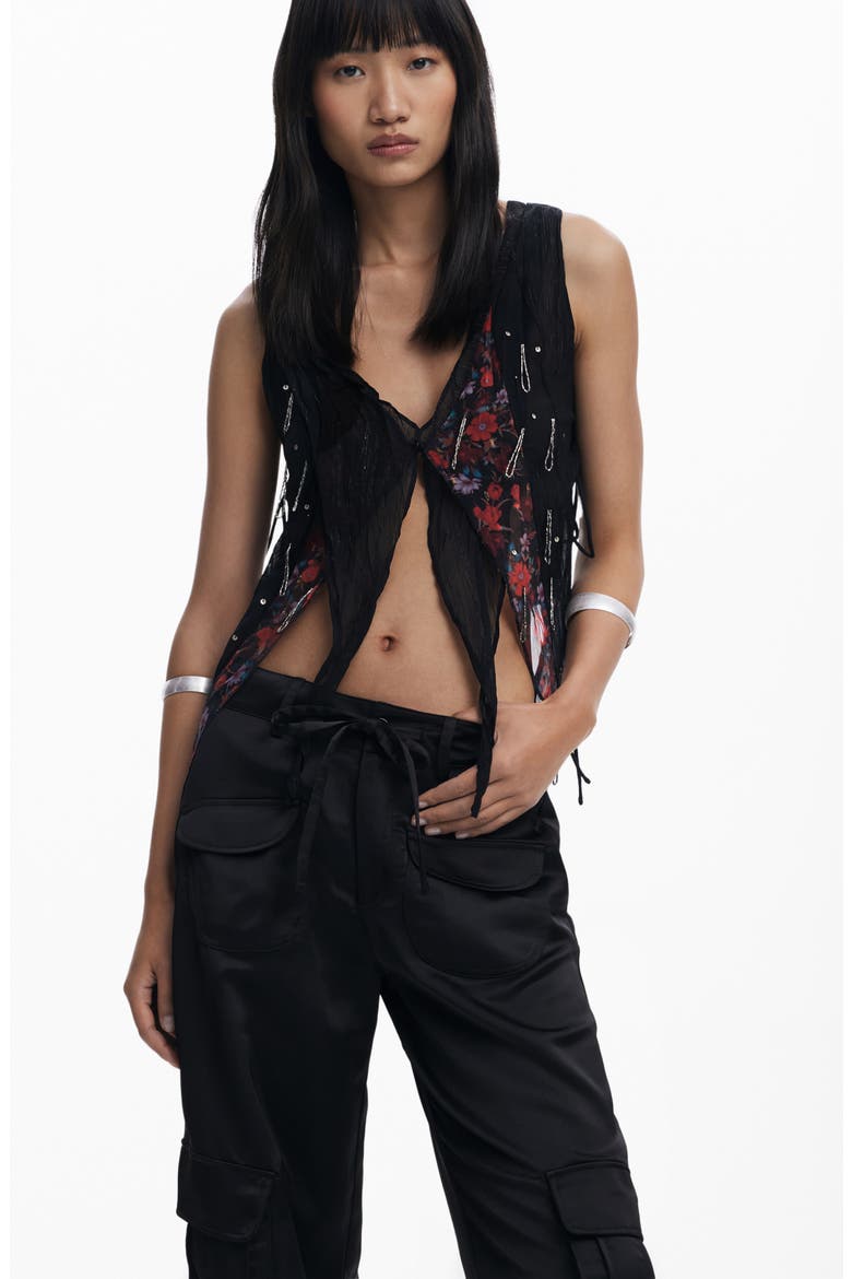 Cargo Pants, Alternate, color, BLACK