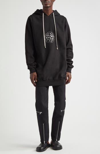 Rick Owens Headon Zip Detail Cotton Duck Utility Pants