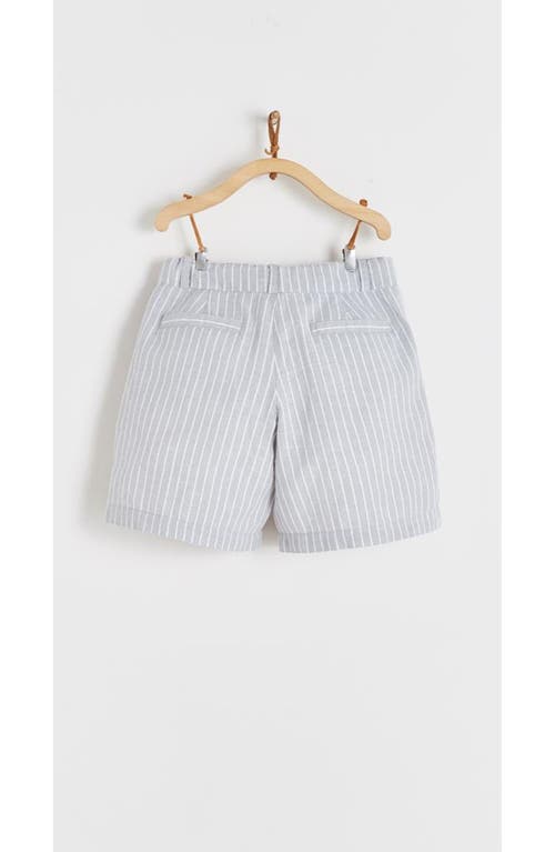 Babycottons Bermuda Ray Grey Linen In Gray