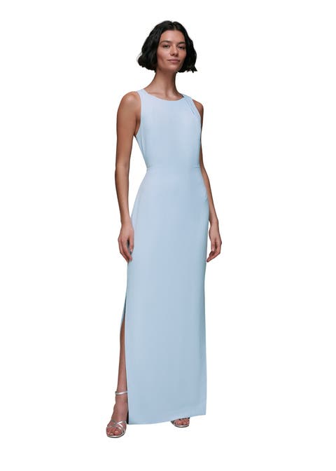 Sleeveless Tie Back Maxi Dress