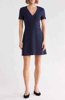 Dahelga V-Neck Short Sleeve Dress