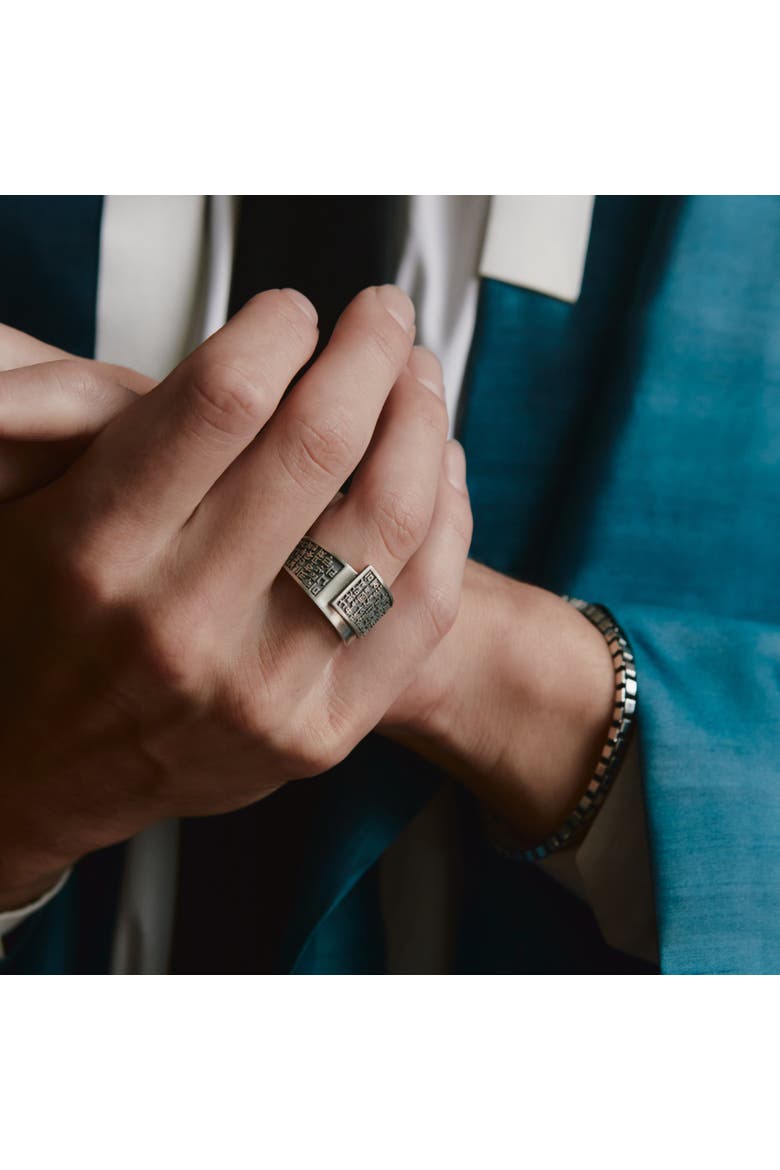 For the People Ring, Alternate, color, Silver