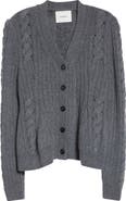 Lisa Yang Leire Cashmere Cabled Rib Cardigan