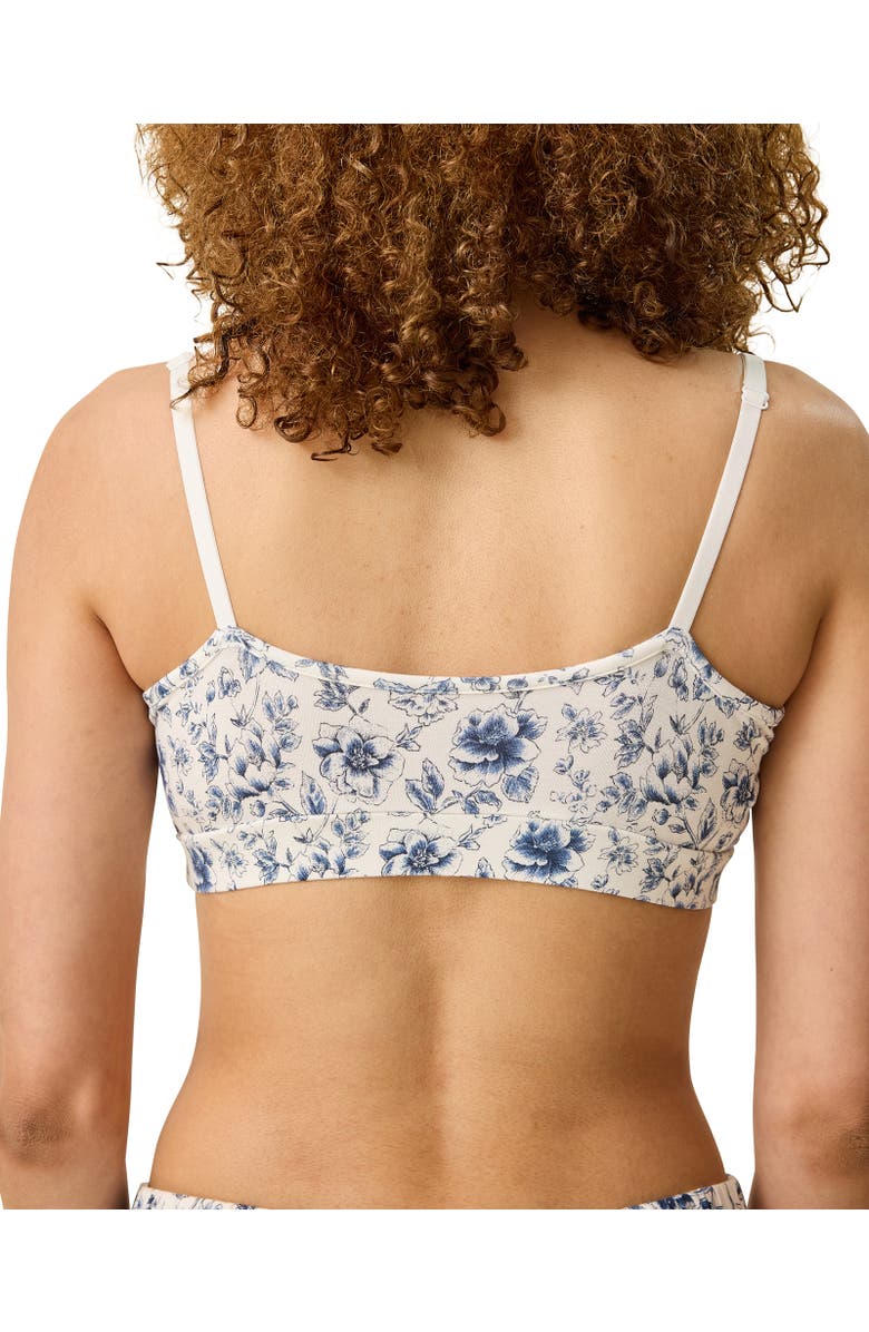 Kindred Bravely French Terry Maternity & Nursing Bralette, Alternate, color, Navy Toile