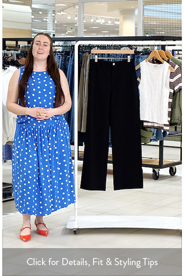 Irina Ponte Wide Leg Pants video
