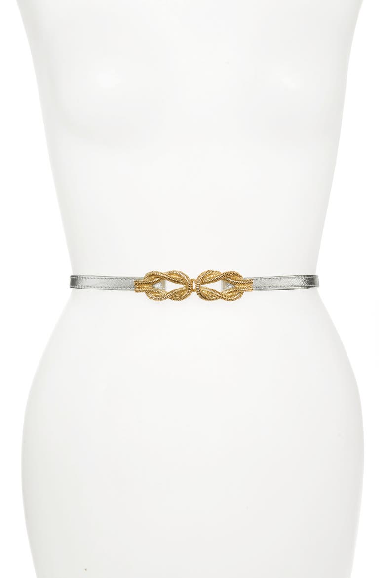 'Lillian' Belt, Main, color, SILVER