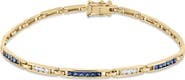 Bony Levy 18K Gold El Mar Gemstone and Natural Diamond Line Bracelet