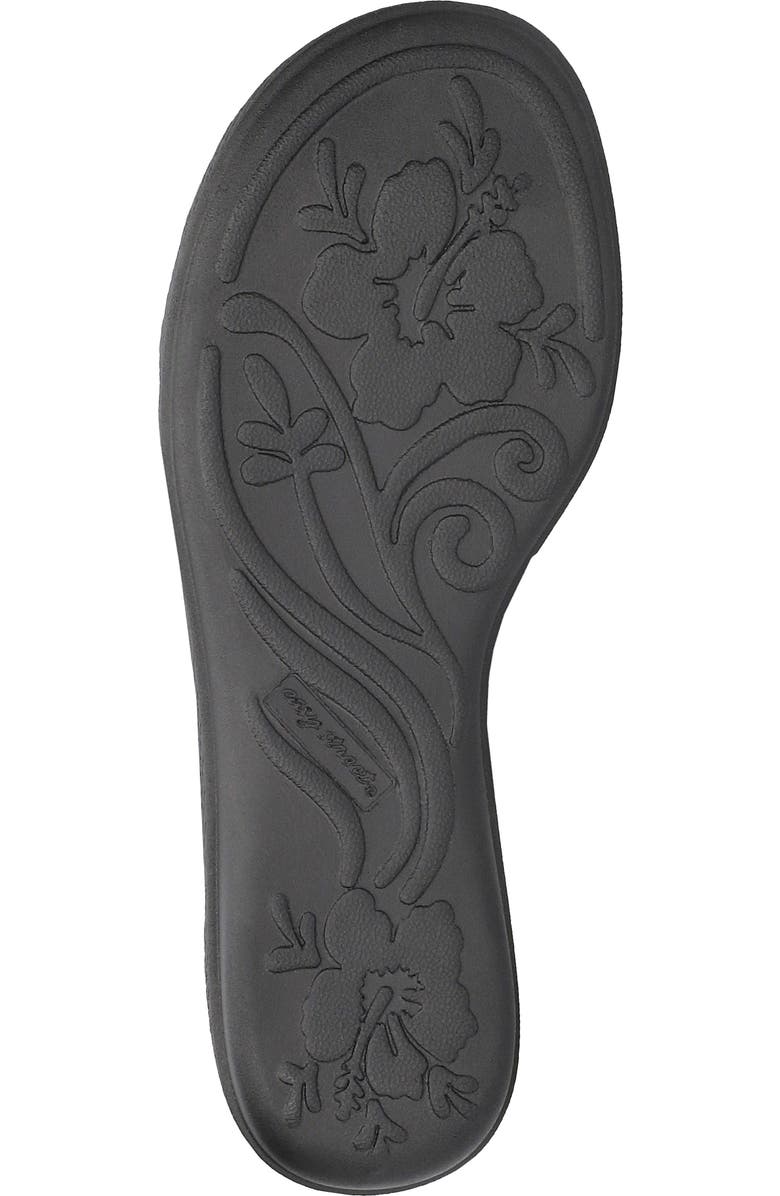 EASY STREET Gulf Toe Thong Sandal, Alternate, color, Black