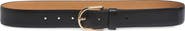 Kate Spade New York feather edge buckle belt