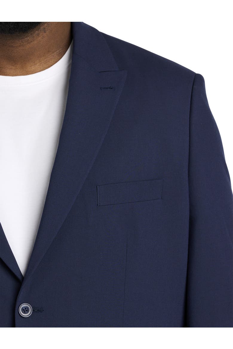 Machine Washable Modern-Fit Suit Jacket, Alternate, color, NAVY