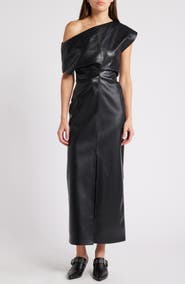 rag & bone Eleanor Faux Leather Dress