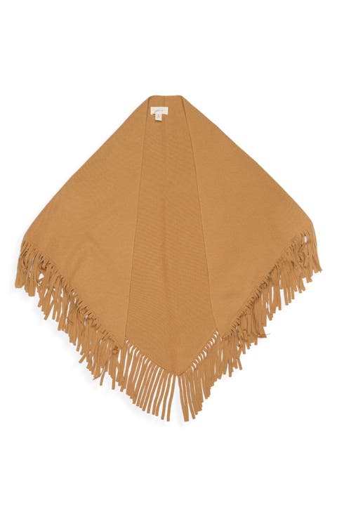 The Big Fringed Sweater Scarf