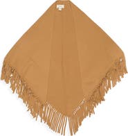 THE GREAT. The Big Fringed Sweater Scarf