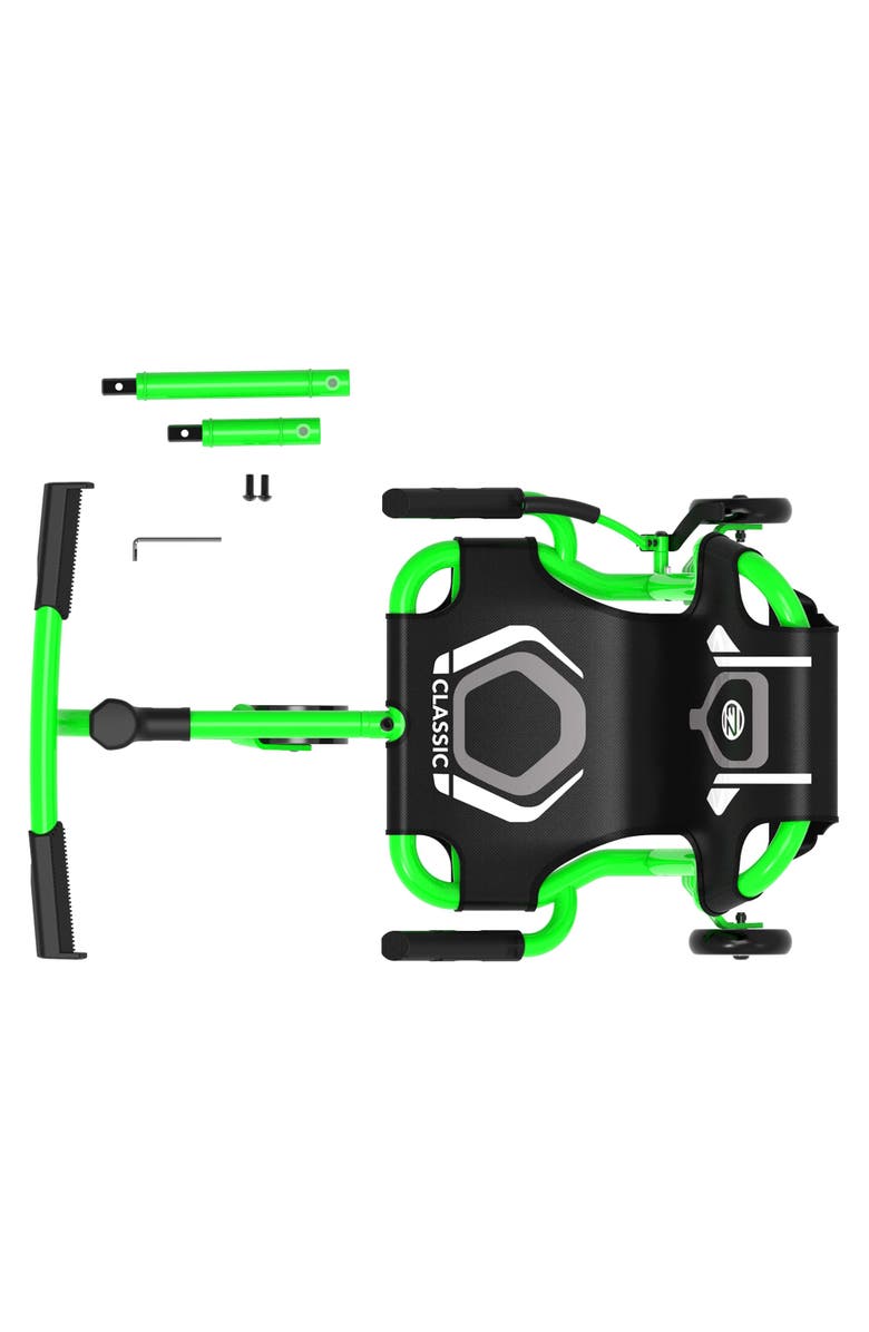 EzyRoller Classic X Ride on Scooter, Green, Alternate, color,