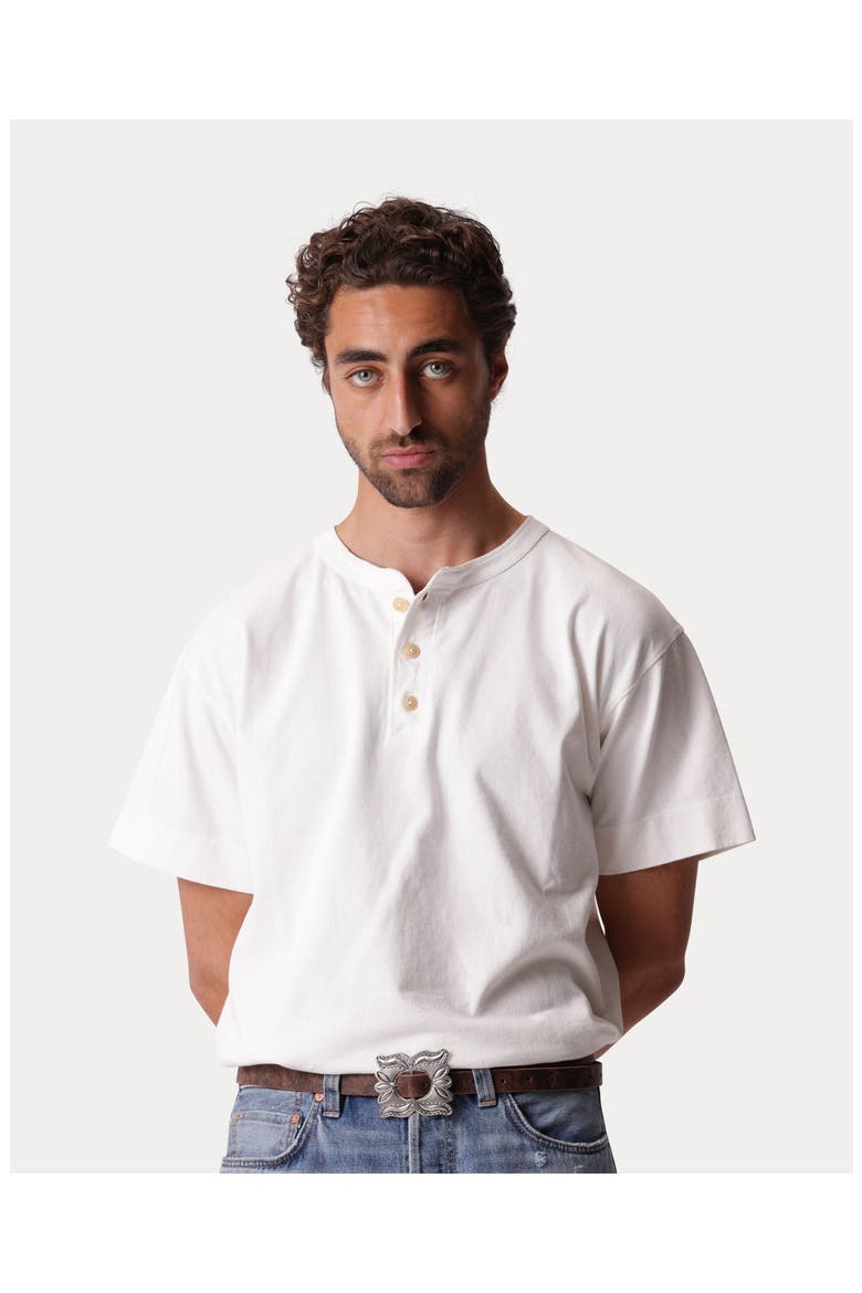 Bliss Cotton Serafino T-shirt, Alternate, color, White