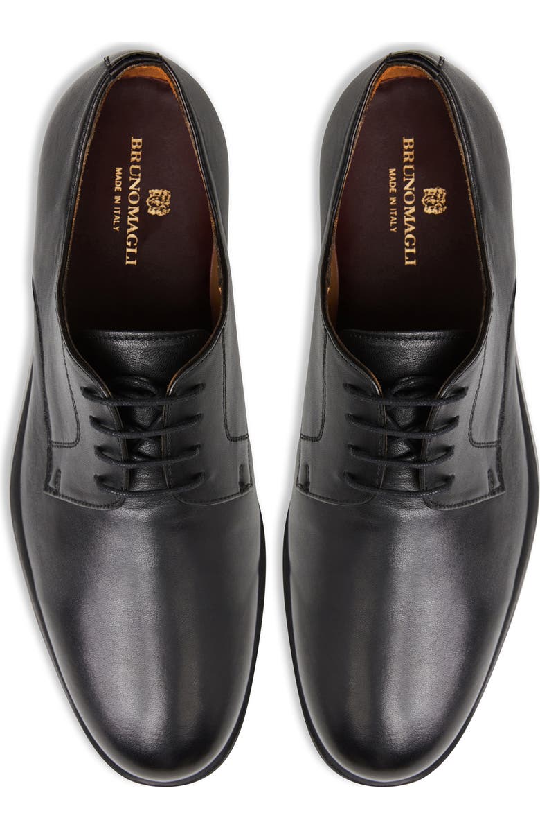 Bruno Magli Comodo Plain Toe Derby, Alternate, color, Black