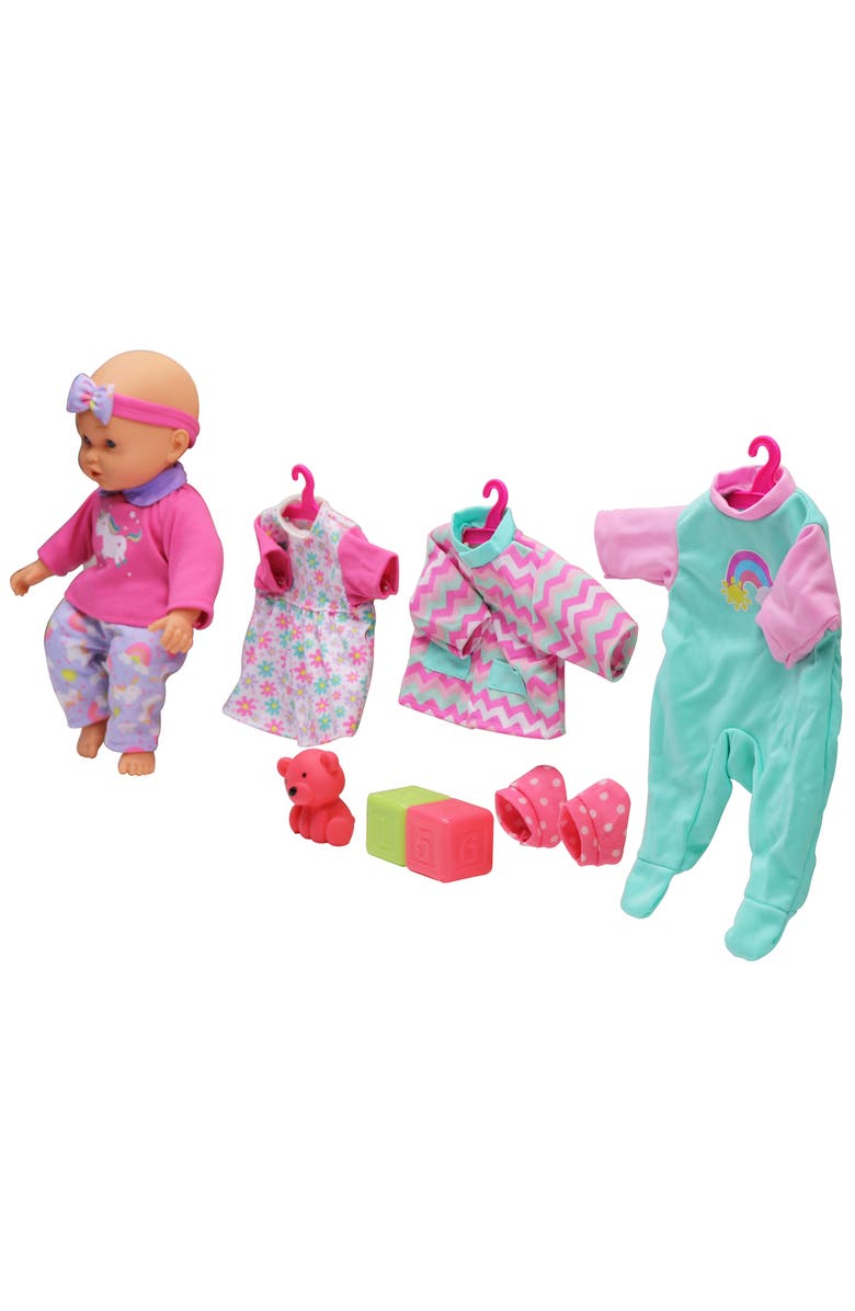 Dream Collection Gigo 14 Inch Doll My Lil Wardrobe, Alternate, color, Multicolored