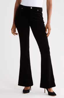Ali High Waist Flare Leg Corduroy Jeans