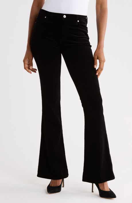 Ali High Waist Flare Leg Corduroy Jeans
