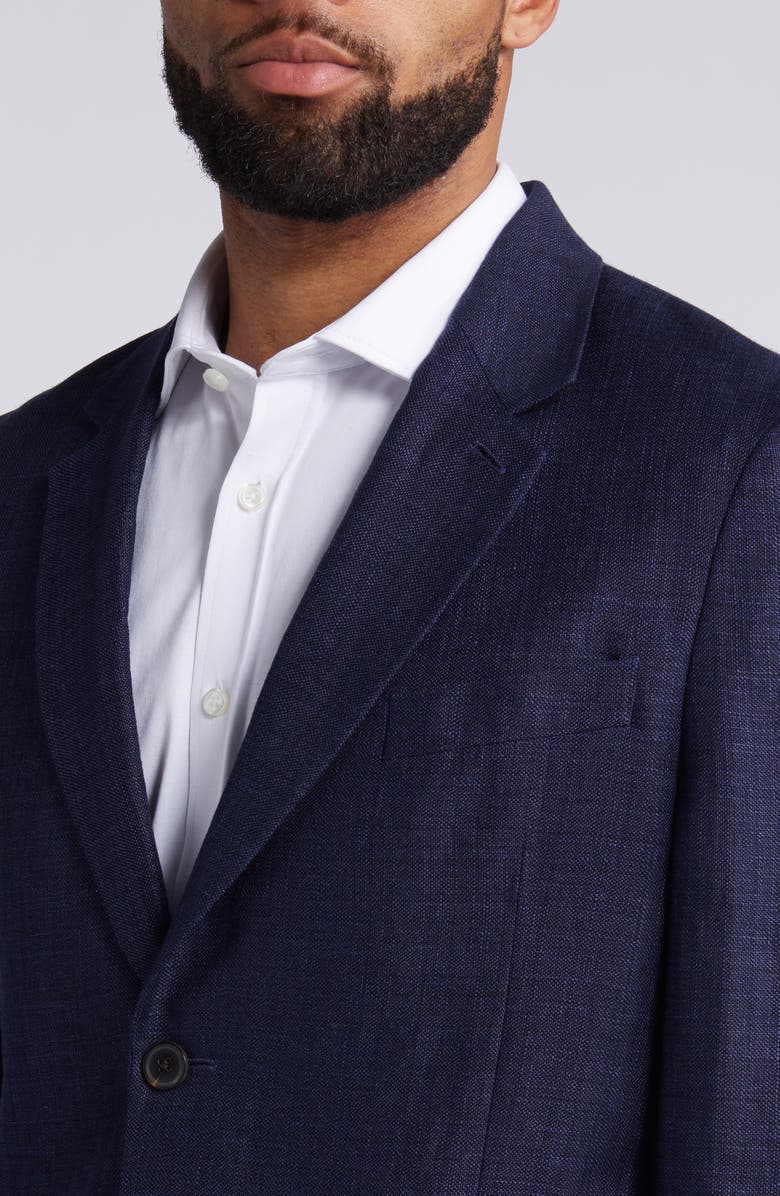 Paul Smith Slub Linen & Wool Twill Sport Coat, Alternate, color, 