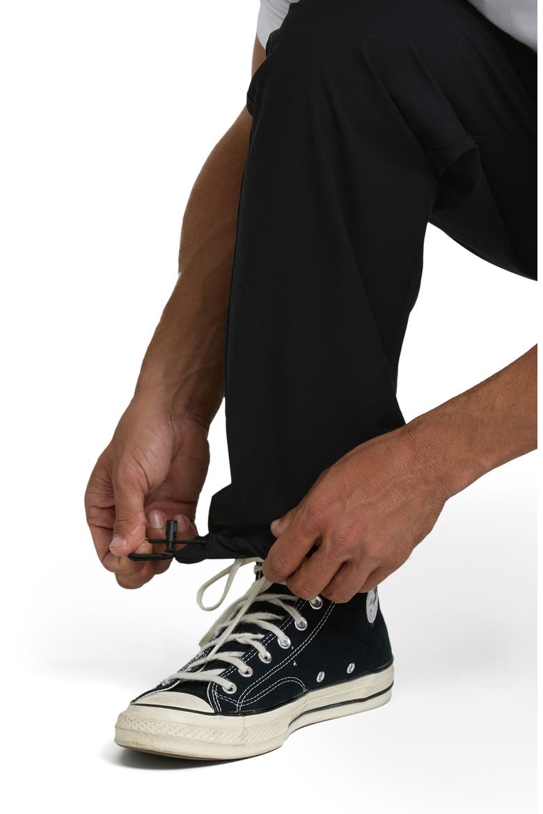 Surftrek Straight Fit Touring Pants, Alternate, color, BLACK