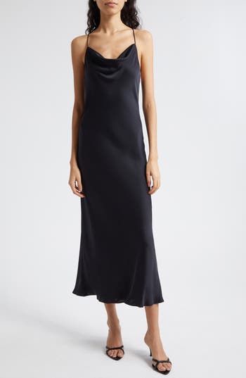 JAMES PERSE RAMY BROOK AVERI HALTER DRESS 
