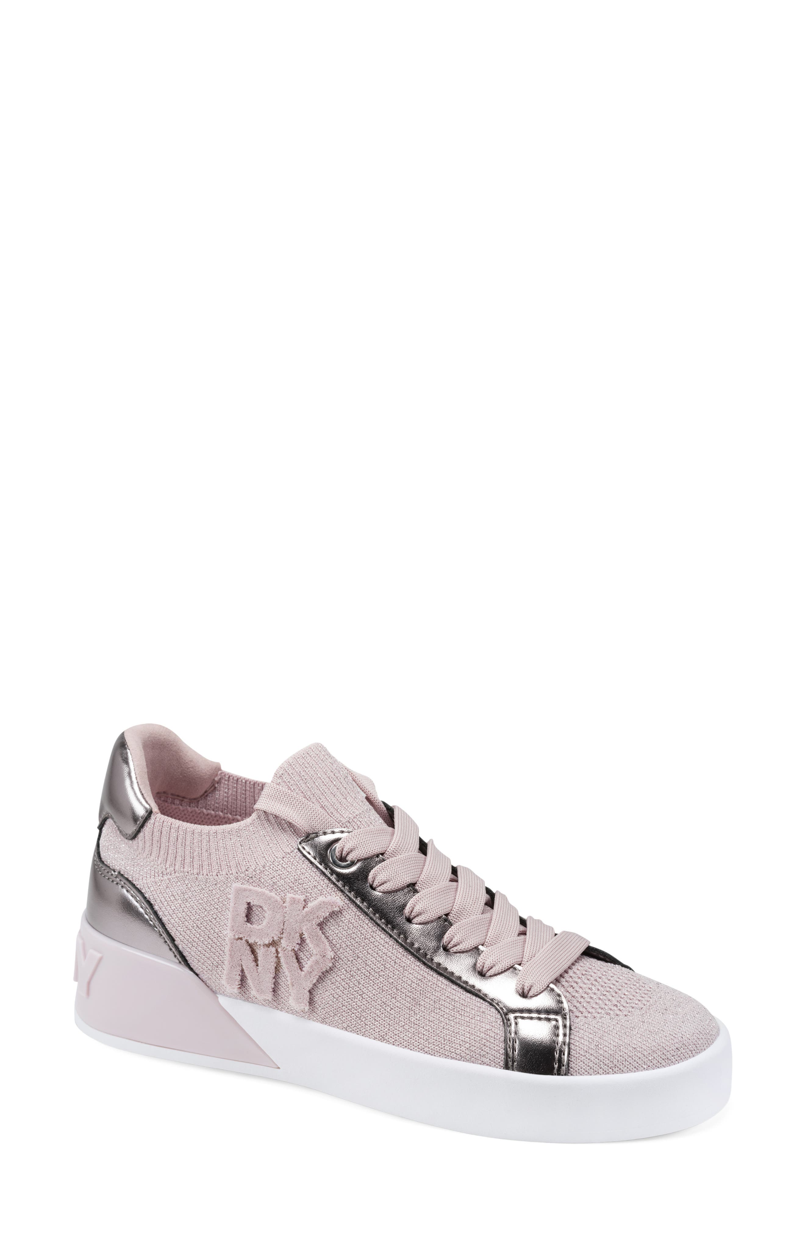 DKNY Mallory Knit Sneaker, Main, color, Light Pink