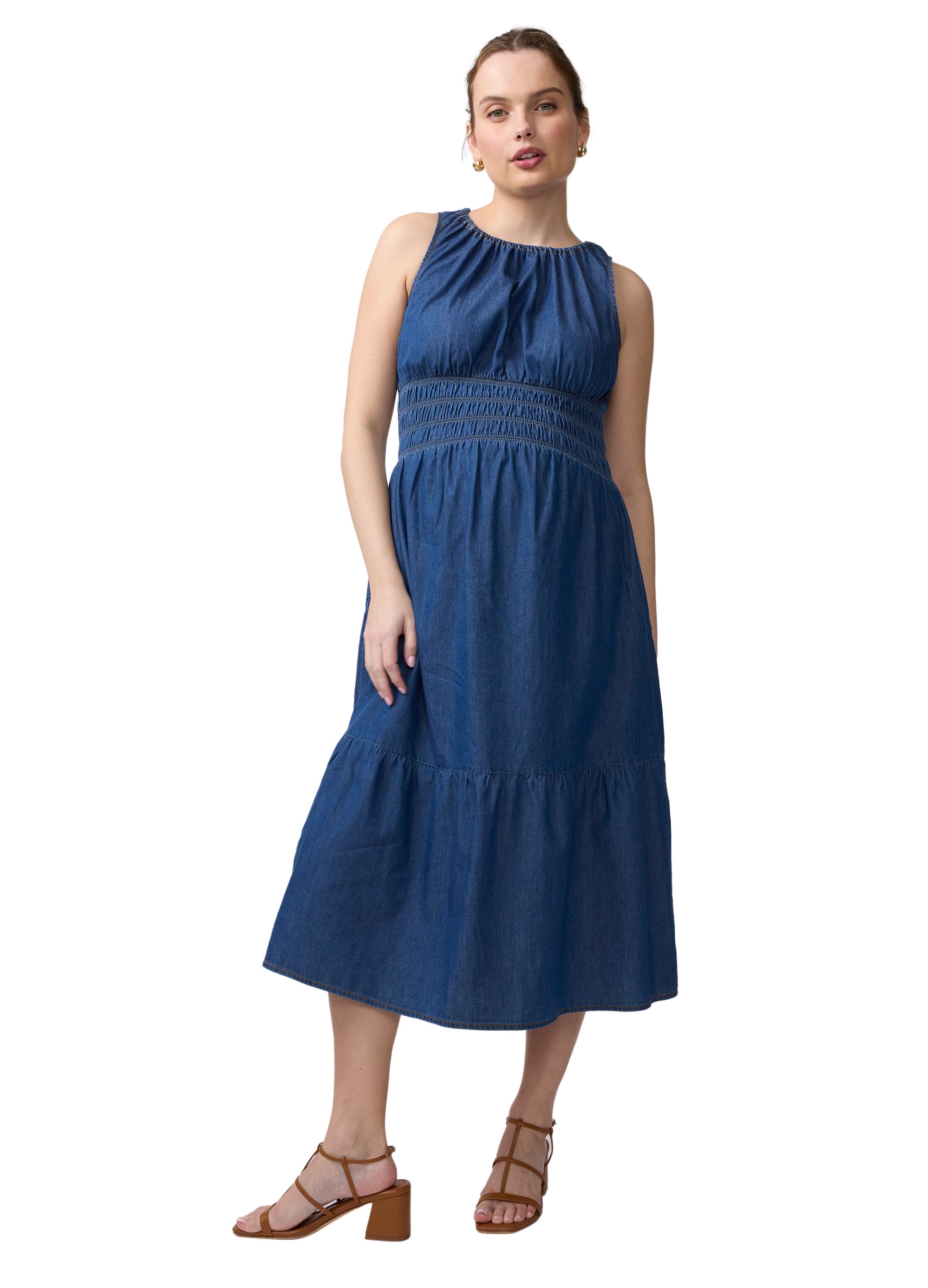 selected Indigo Chambray