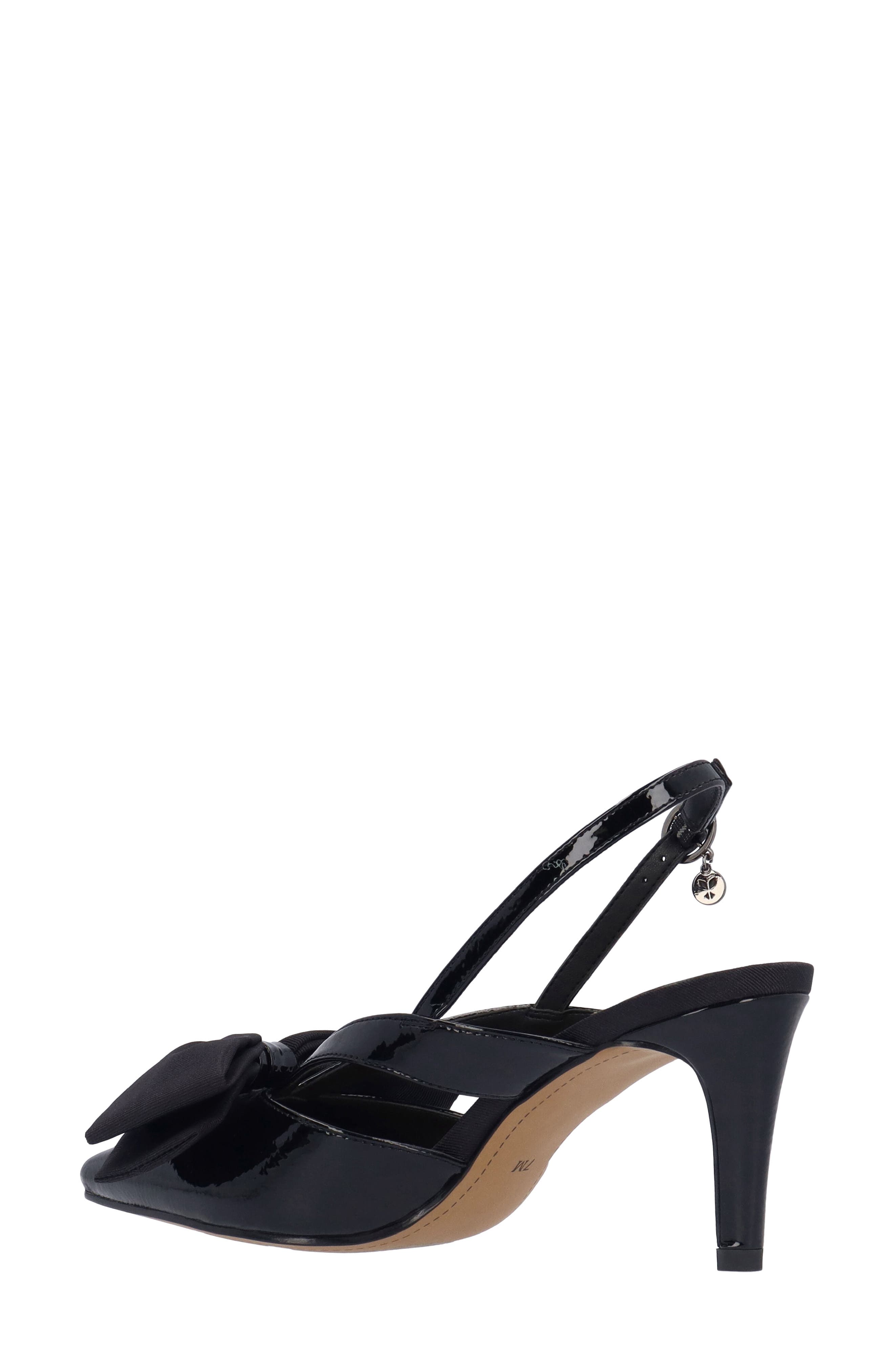 J. Reneé Morigen Slingback Pointed Toe Pump, Alternate, color, Black