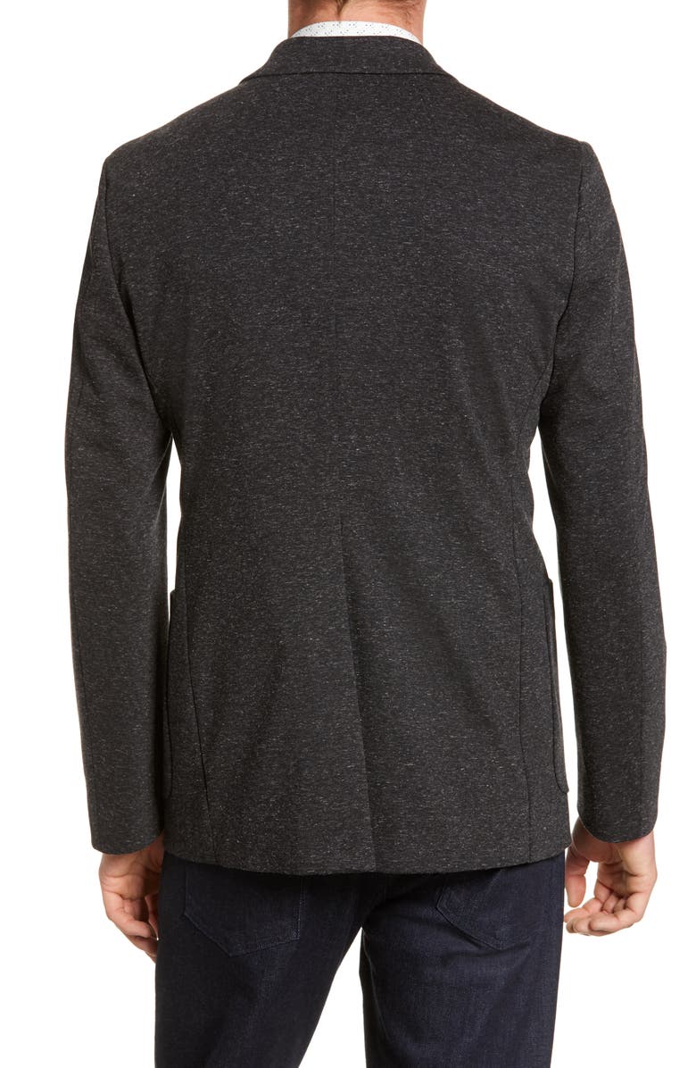 NORDSTROM MEN'S SHOP Trim Fit Essential Knit Blazer, Alternate, color,