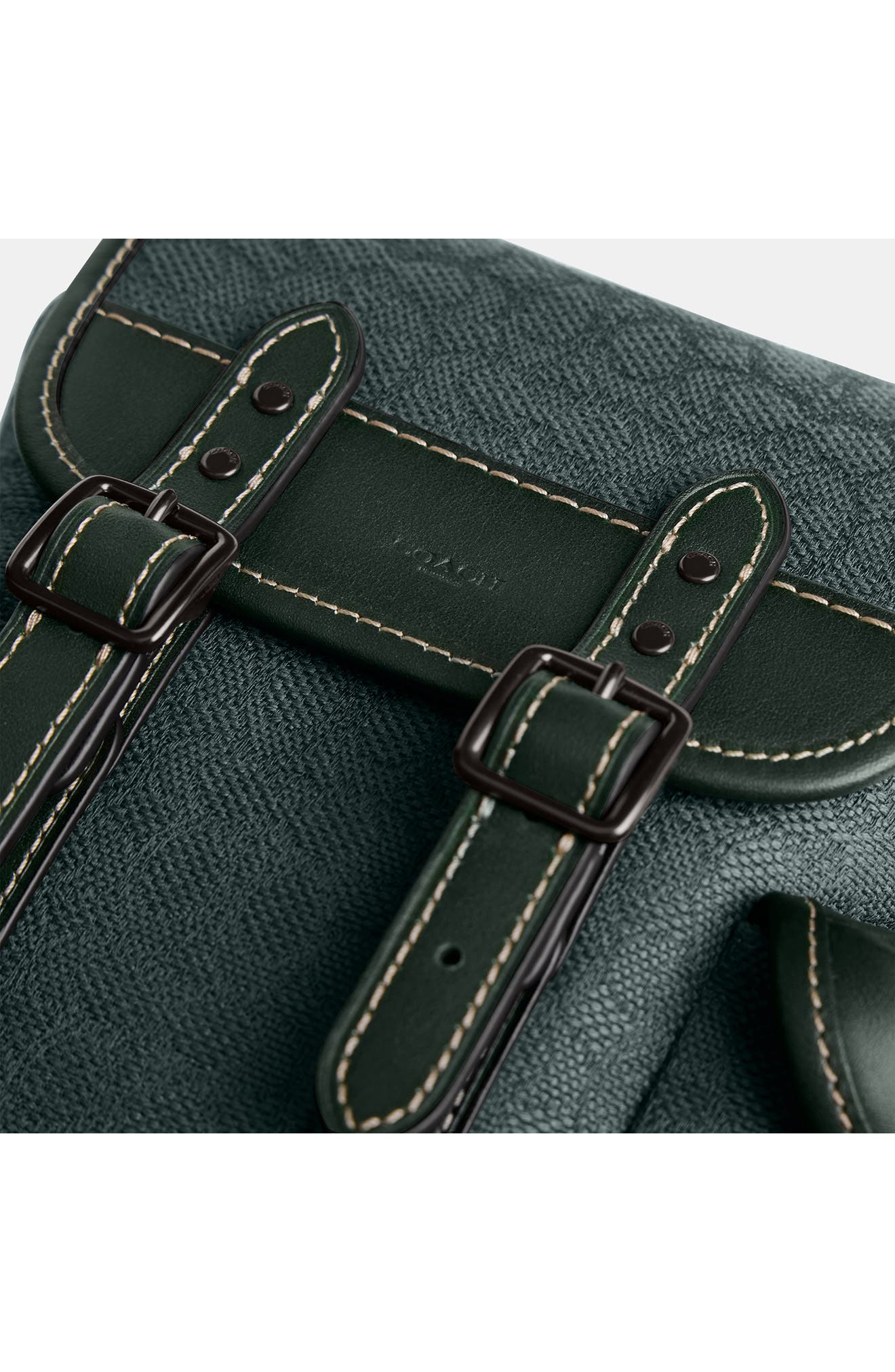 COACH Hitch Micro Signature Jacquard Backpack, Alternate, color, 