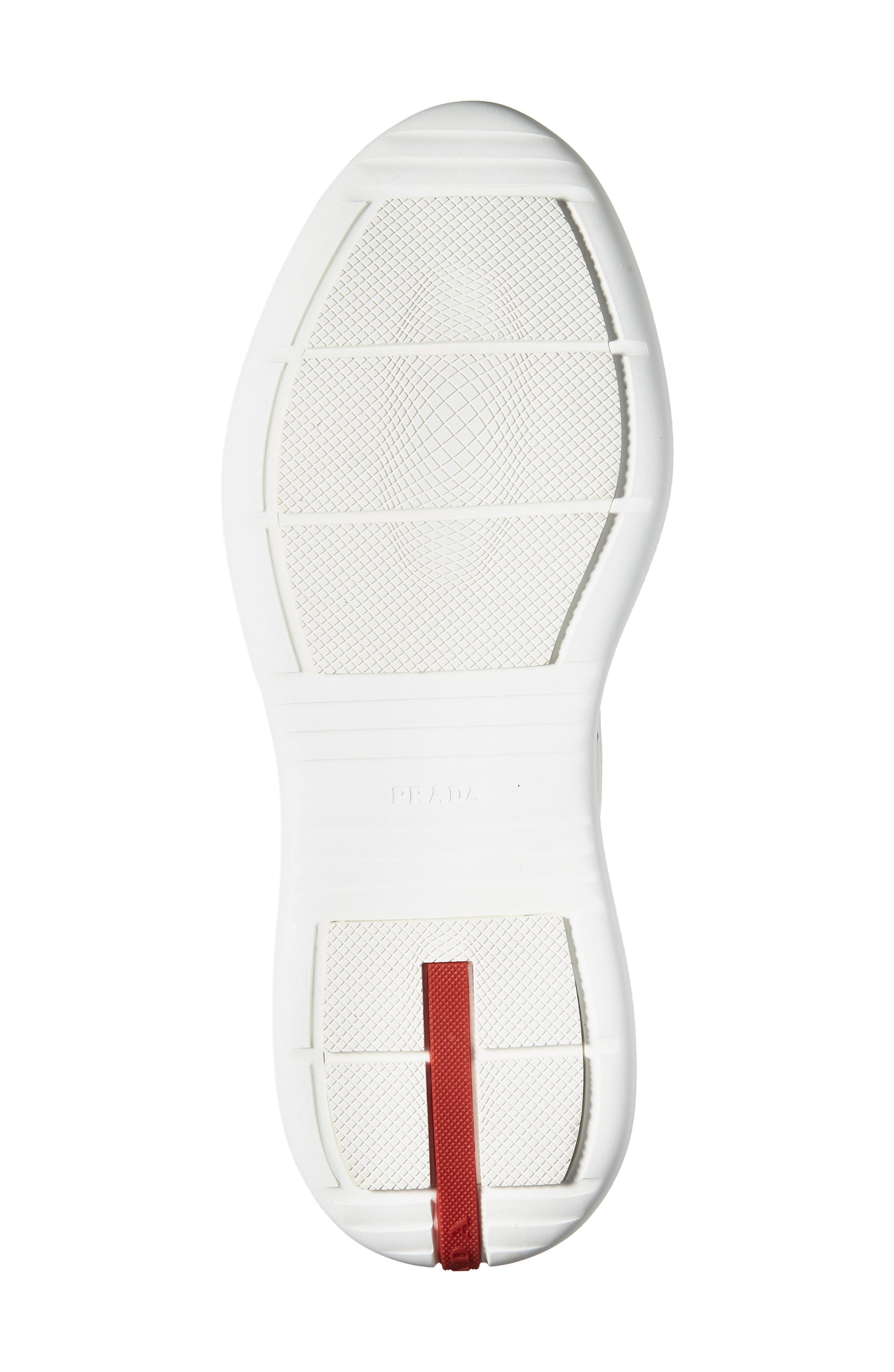 Prada America's Cup Sneaker, Alternate, color, Bianco