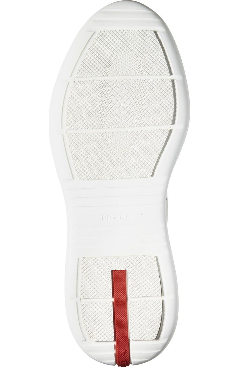 Prada America's Cup Sneaker, Alternate, color, Bianco
