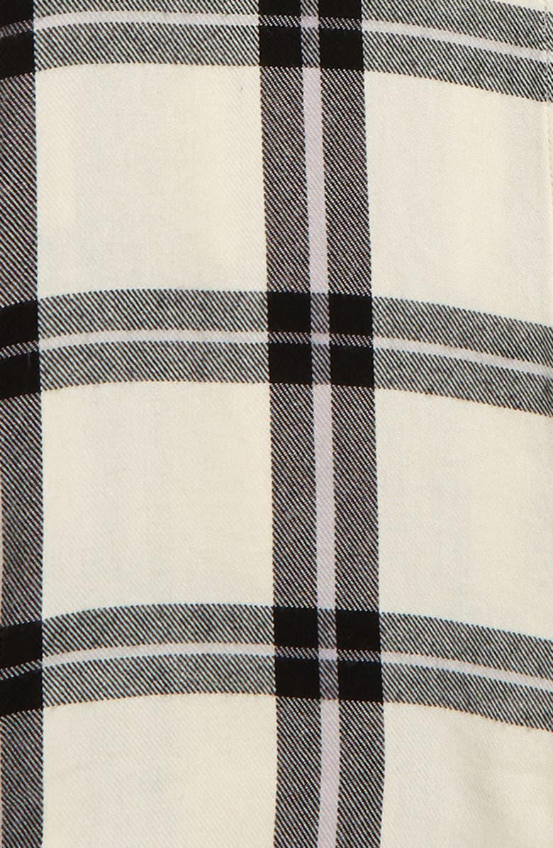 Treasure & Bond Jaspe Plaid Flannel Shirt, Alternate, color,