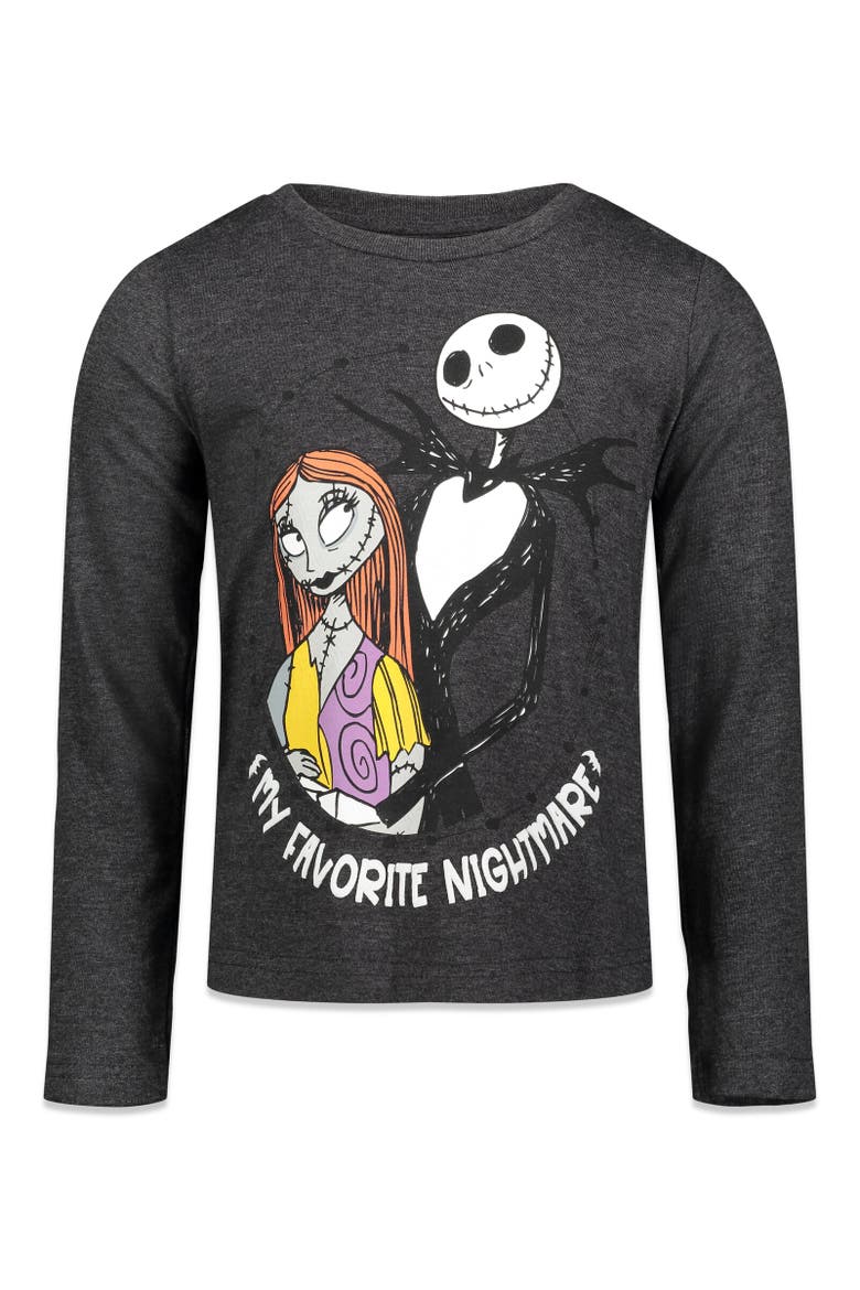 2-Pack Long Sleeve T-Shirts, Alternate, color, Black / Grey
