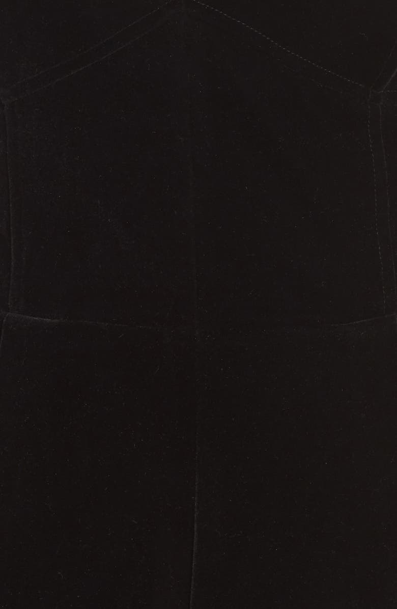 Adelyn Rae Hayden Strapless Velvet Jumpsuit, Alternate, color,