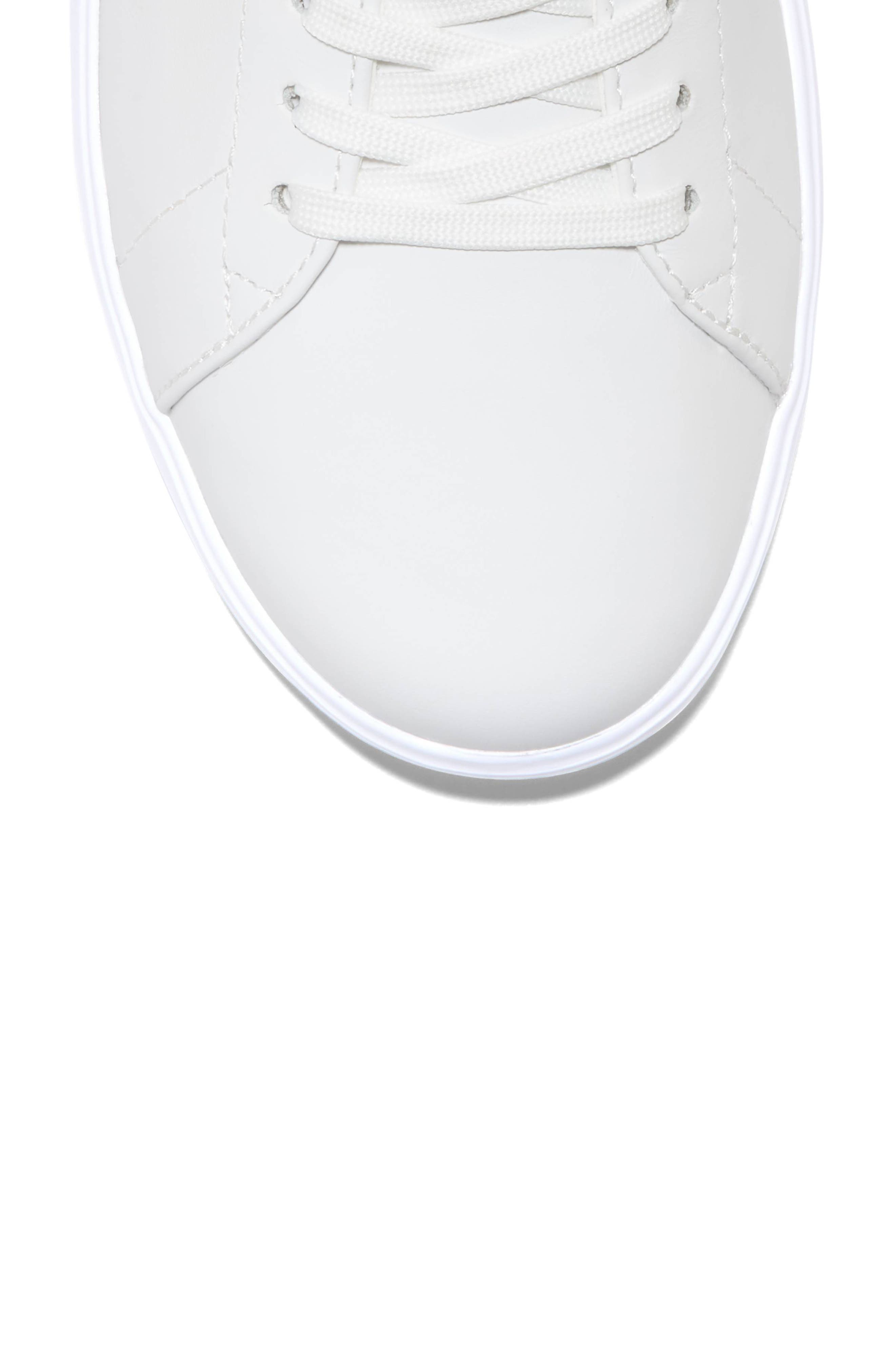 Cole Haan Grand Crosscourt Sneaker, Alternate, color, White Leather/ Rio Red Suede