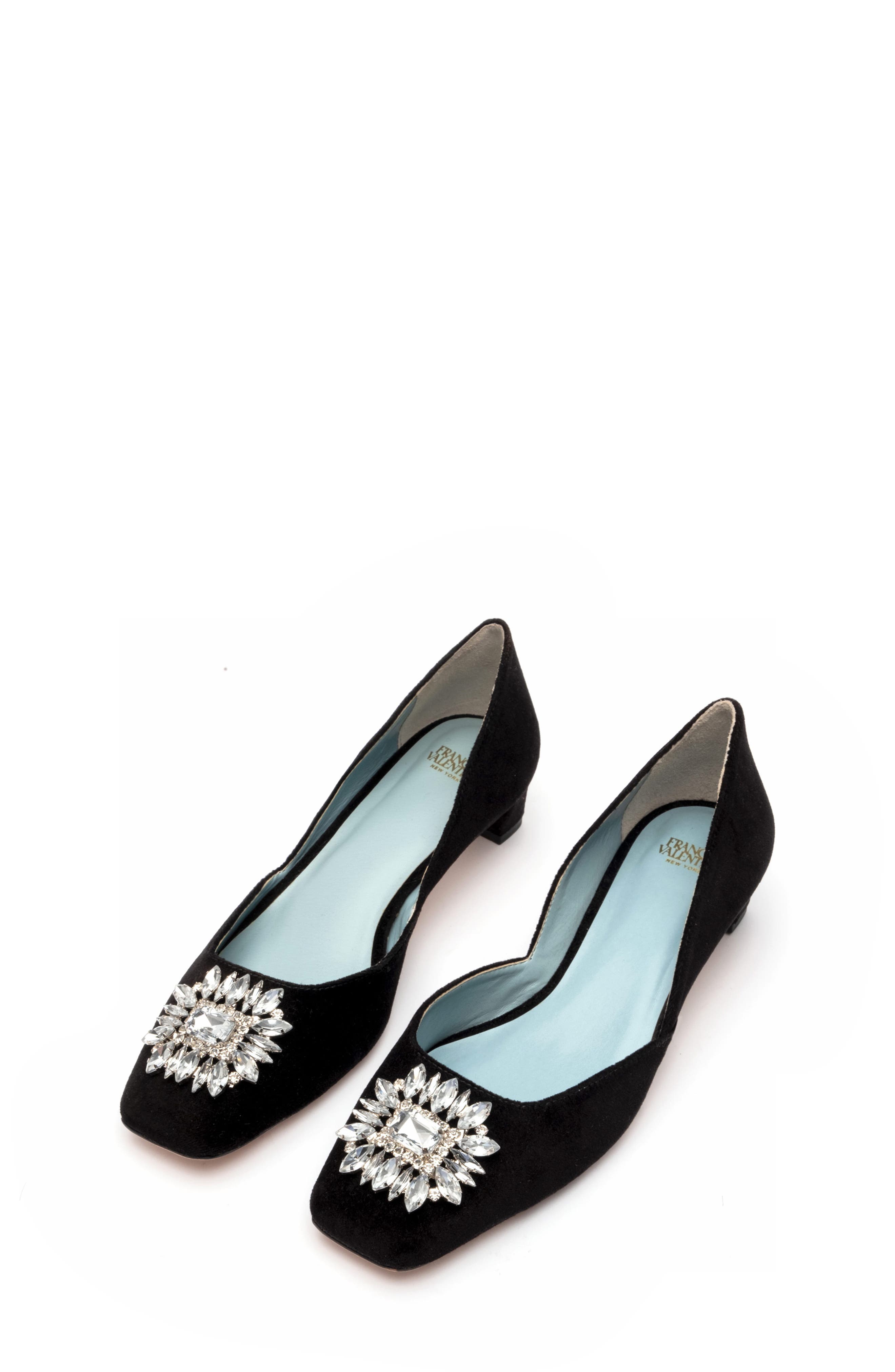 Frances Valentine McCall d'Orsay Pump, Alternate, color, Black