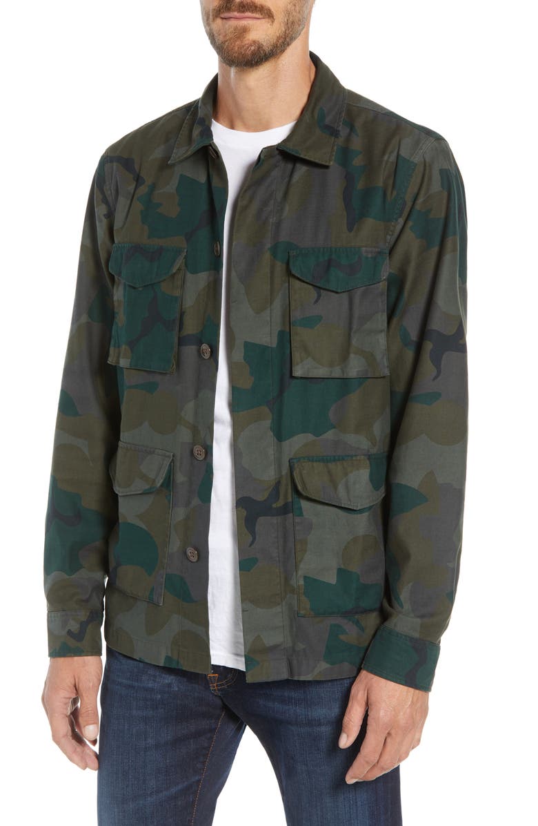 Bonobos Four-Pocket Slim Fit Military Jacket, Main, color, 