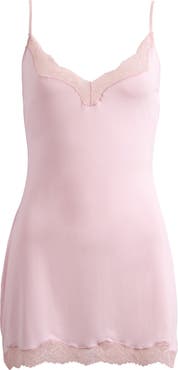 SKIMS Lace Trim Minidress Nightgown