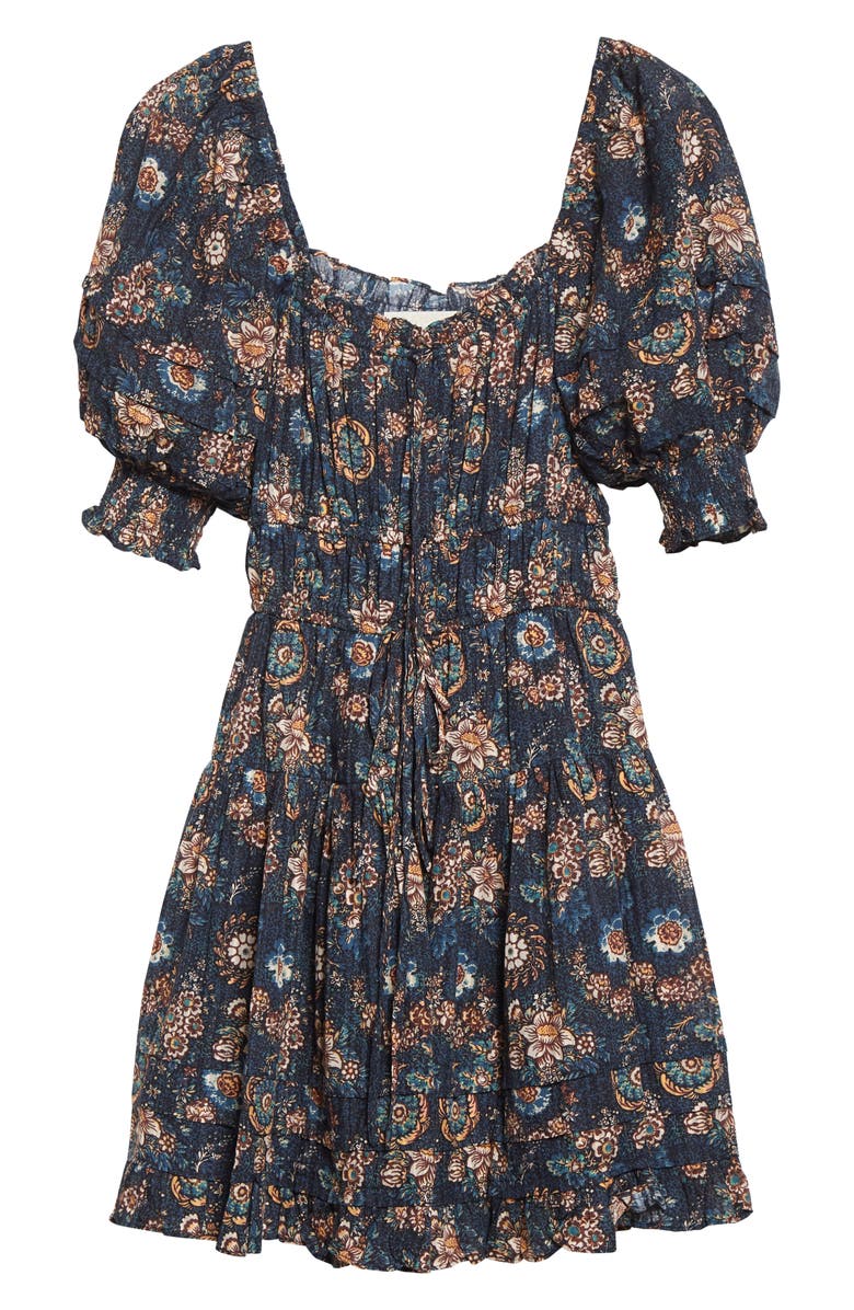 Ulla Johnson Juniper Floral Minidress, Alternate, color,